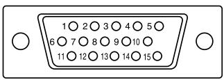 SHARP LL-T15S1 - Anschluß-Pins - 1