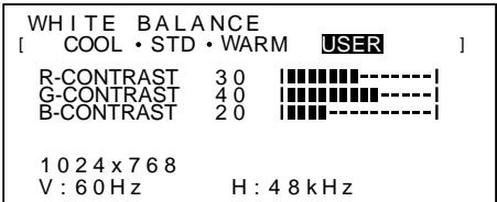 SHARP LL-T15S1 - (BALANCE DES BLANCS) - 1