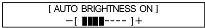 SHARP LL-T15S1 - Réglage de la luminosité - 1