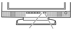 SHARP LL-T15S1 - Einschalten des Monitors - 1