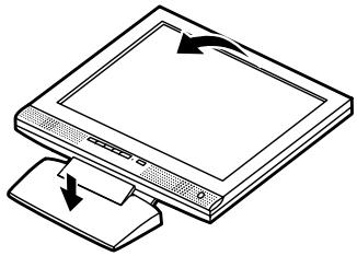 SHARP LL-T15S1 - Mettere su il monitor - 1