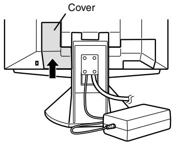 SHARP LL-T1810A - Connecting the monitor to a power source - 4
