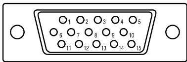 SHARP LL-T1810A - La broche de connexion - 1