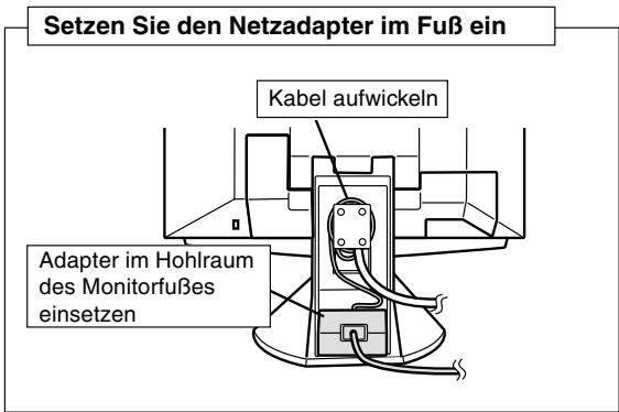 SHARP LL-T1810A - Anschließlich des Monitors an eine Stromquelle - 6