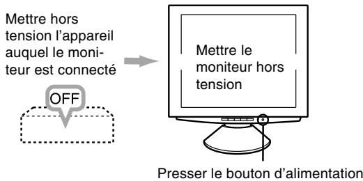 SHARP LL-T1810A - Désactivation de l'alimentation - 1