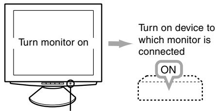 SHARP LL-T1810A - Turning the power on - 1