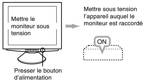 SHARP LL-T1810A - Activation de l'alimentation - 1