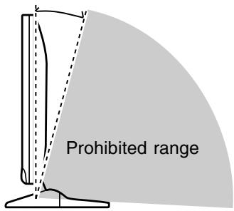 SHARP LL-T18A1 - Angle adjustment - 2