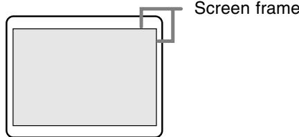 SHARP LL-T18A1 - H-POS (horizontal positioning) and V-POS (vertical positioning) - 1