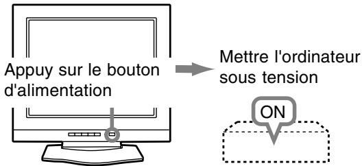 SHARP LL-T18A1 - Activation de l'alimentation - 1