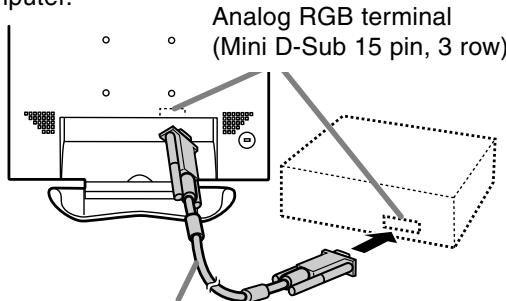 SHARP LL-T18A1 - Analog RGB connection - 1