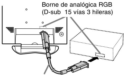 SHARP LL-T18A1 - Conexión RGB analógica - 1