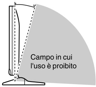 Campo in cui l'uso è proibito