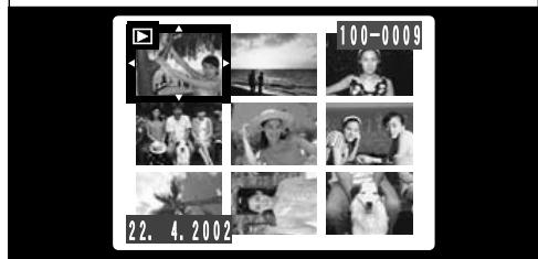 FUJIFILM F401 ZOOM - MODE ▶ LECTURE DE VUES MULTIPLES - 3
