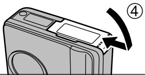 FUJIFILM F401 ZOOM - Pour retirer la batterie - 3