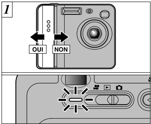 FUJIFILM F401 ZOOM - \* Voir P.78-79 pour les informations sur la sélection de la langue. MISE SOUS ET HORS TENSION • REGLAGE DE LA DATE ET DE L'HEURE - 1