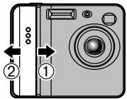 FUJIFILM F401 ZOOM - Pour remettre l'appareil photo sous tension - 1