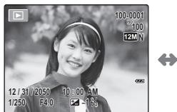 FUJIFILM XP10 - Choix d'un format d'affichage - 2