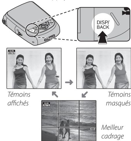 FUJIFILM XP10 - Le quadrillage de cadrage - 1