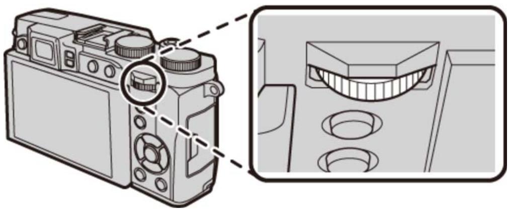 FUJIFILM X30 - La molette de commande - 1