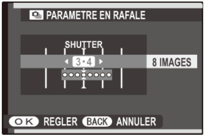 FUJIFILM X30 - Nombre de photos par rafale - 1