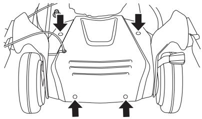 HUSQVARNA LC48VE - Carter de coupe et carter de protection - 1