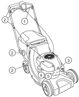 HUSQVARNA LC48VE - Allmänna säkerhetsinstruktioner - 3