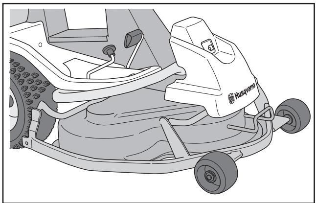 HUSQVARNA RIDER 15V2 - Unité de coupe - 1