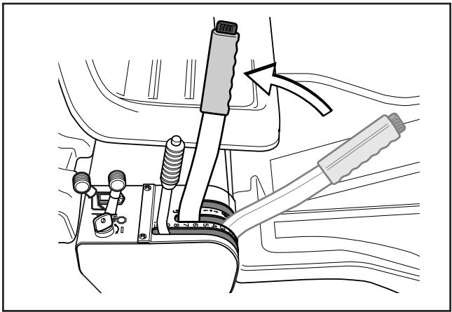 HUSQVARNA RIDER 15V2 - Levier de levage de l'unité de coupe - 1