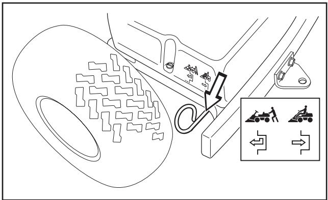 HUSQVARNA RIDER 15V2 - Commande de débrayage - 1