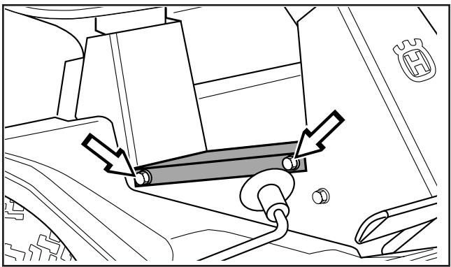 HUSQVARNA RIDER 15V2 - Contrôle et réglage des cables de direction - 1