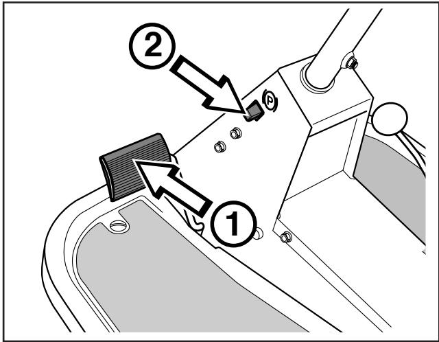 HUSQVARNA RIDER 15V2 - Frein de stationnement - 1