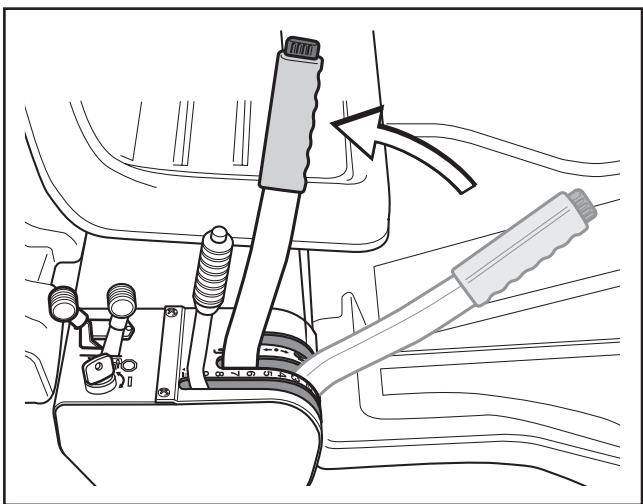HUSQVARNA RIDER 15V2 - Arrêt du moteur - 1
