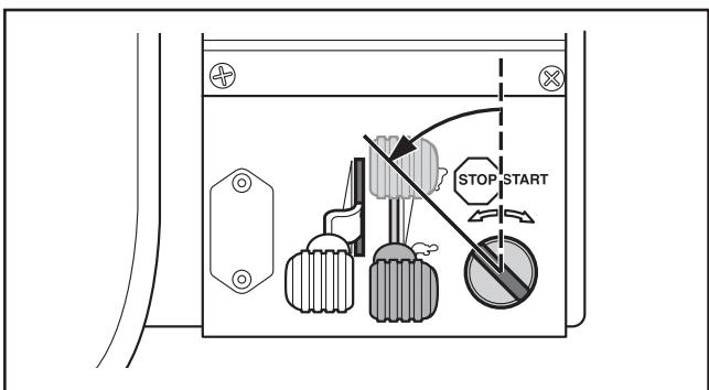 HUSQVARNA RIDER 15V2 - Arrêt du moteur - 2