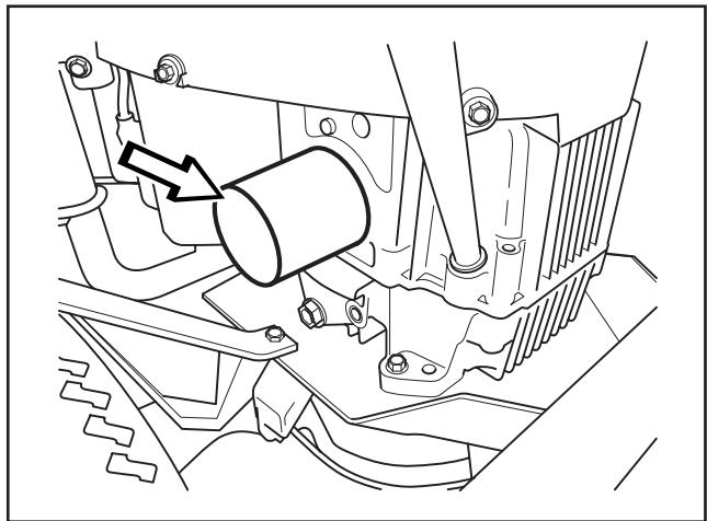 HUSQVARNA RIDER 15V2 - Remplacement du filtré à huile - 2