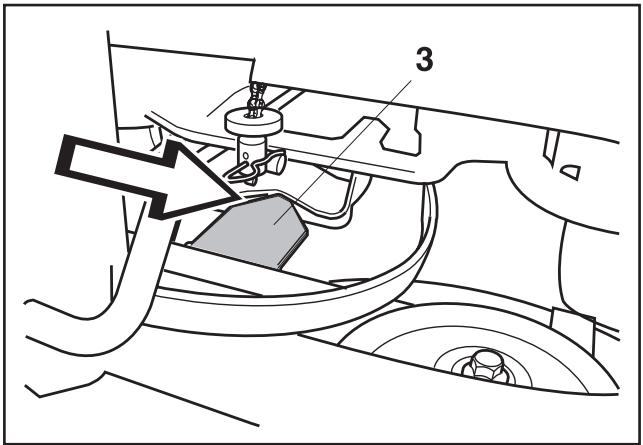 HUSQVARNA RIDER 15V2 - Retour de la position d'entretien - 1