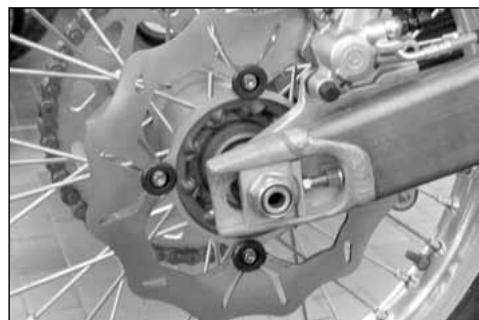 HUSQVARNA TE 310 - DESGASTE DEL DISCO DEL FRENO - 3