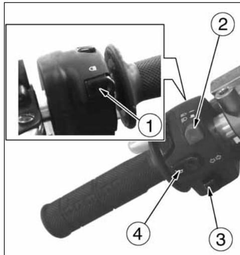 HUSQVARNA TE 310 - HUMSCHALTER AUF DEM LENKER-LINKE (TE-SMR) - 3