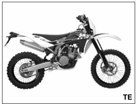 HUSQVARNA TE 310 - 1° Edisión (06-08) - 1