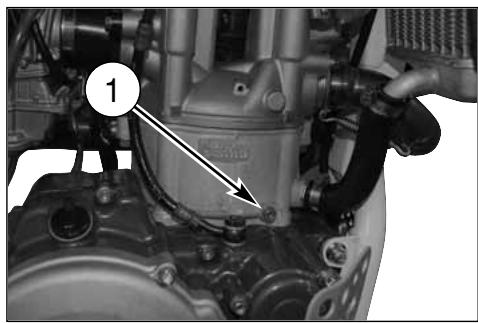 HUSQVARNA TE 310 - SOSTITUZIONE LIQUIDO DI RAFFREDDAMENTO - 1