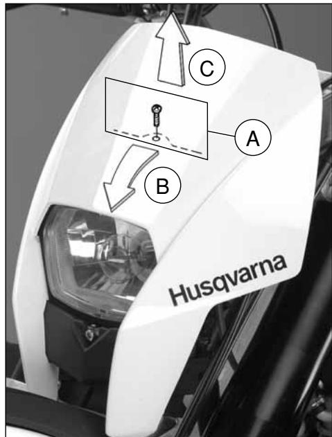 HUSQVARNA TE 310 - SOSTITUZIONE LAMPADA FANALE POSTERIORE (TE-SMR) - 1