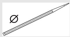 HUSQVARNA 323P4 - Généralités concernant l'affutage des dents - 12