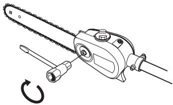 HUSQVARNA 323P4 - Tension de la chaine - 7