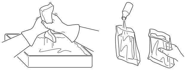 HUSQVARNA 323P4 - Huilage du filtré à air - 2