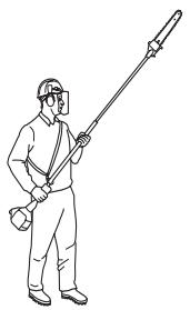 HUSQVARNA 323P4 - Contrôles avant la mise en marche - 2