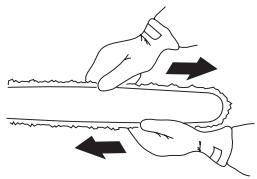 HUSQVARNA 323P4 - Tension de la chaine - 4