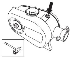 HUSQVARNA 323P4 - Réglage du graissage de la chaine - 1