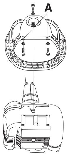 HUSQVARNA 323P4 - Montage de la protection antichocs (325P5) - 1