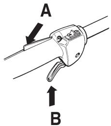HUSQVARNA 323P4 - Blocage de l'accelération - 1
