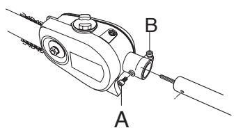 HUSQVARNA 323P4 - Montage de la tête de coupe - 2
